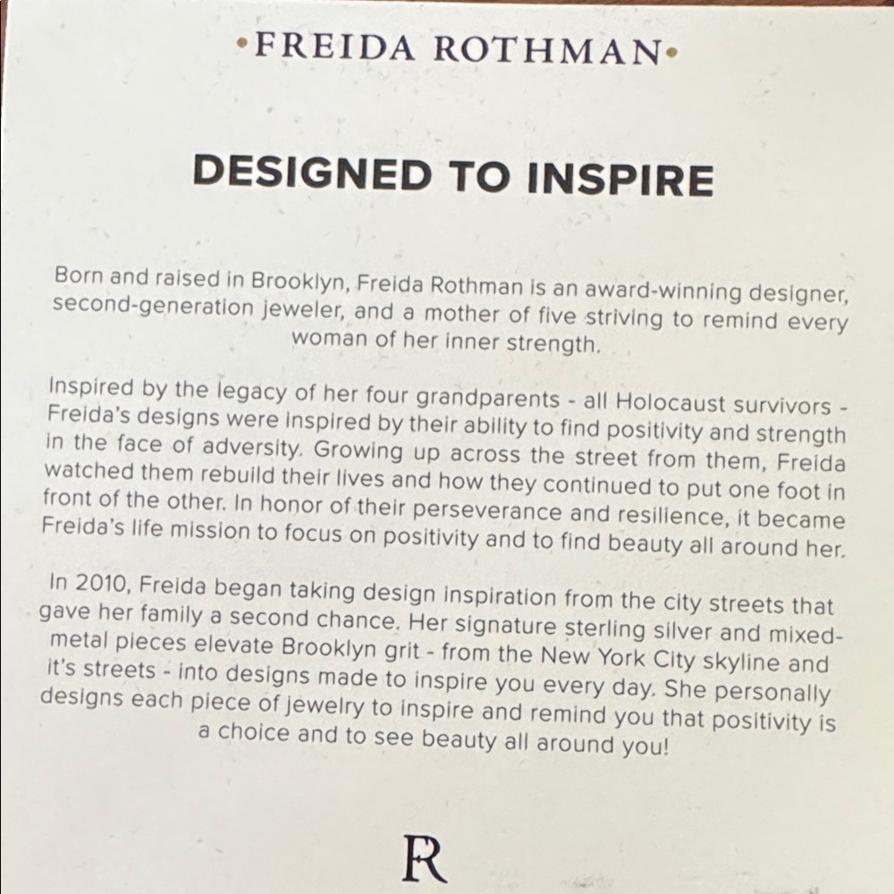 Freida Rothman Gold Chain Ring - Picture 6 of 7